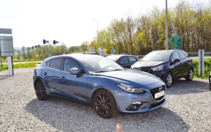 Mazda 3 cena 55900 przebieg: 117000, rok produkcji 2016 z Paczków małe 529